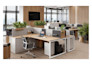 design office, working space with hight quality rendering
